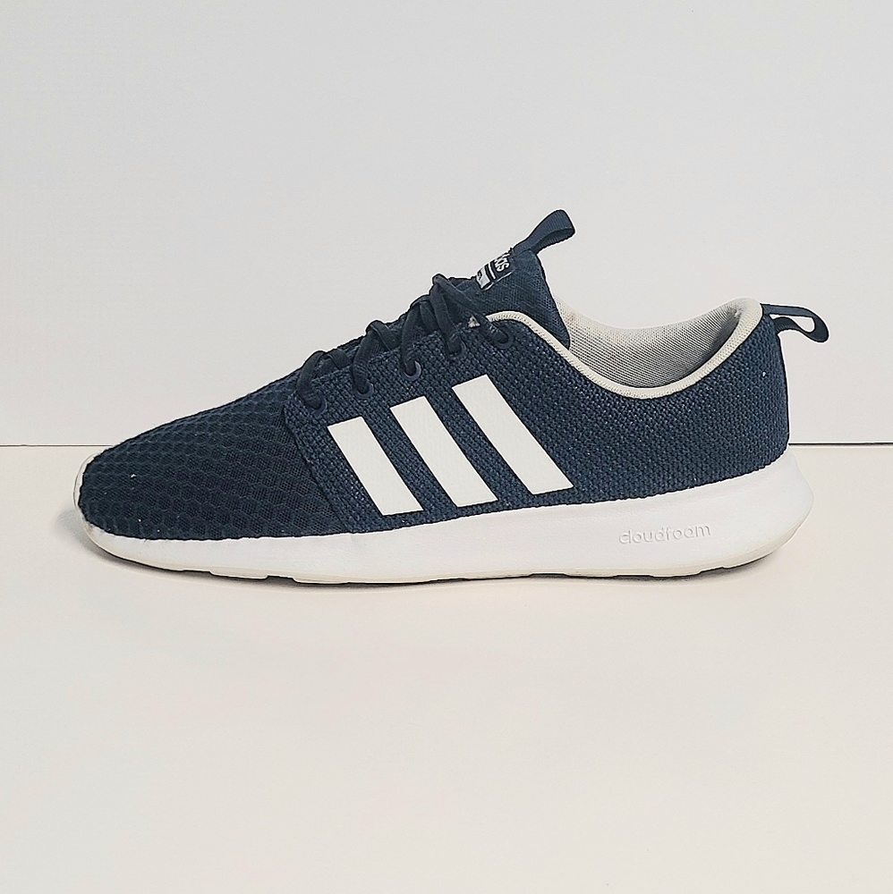 Adidas Swift Racer Cloudfoam Men's Shoes Blue US 11